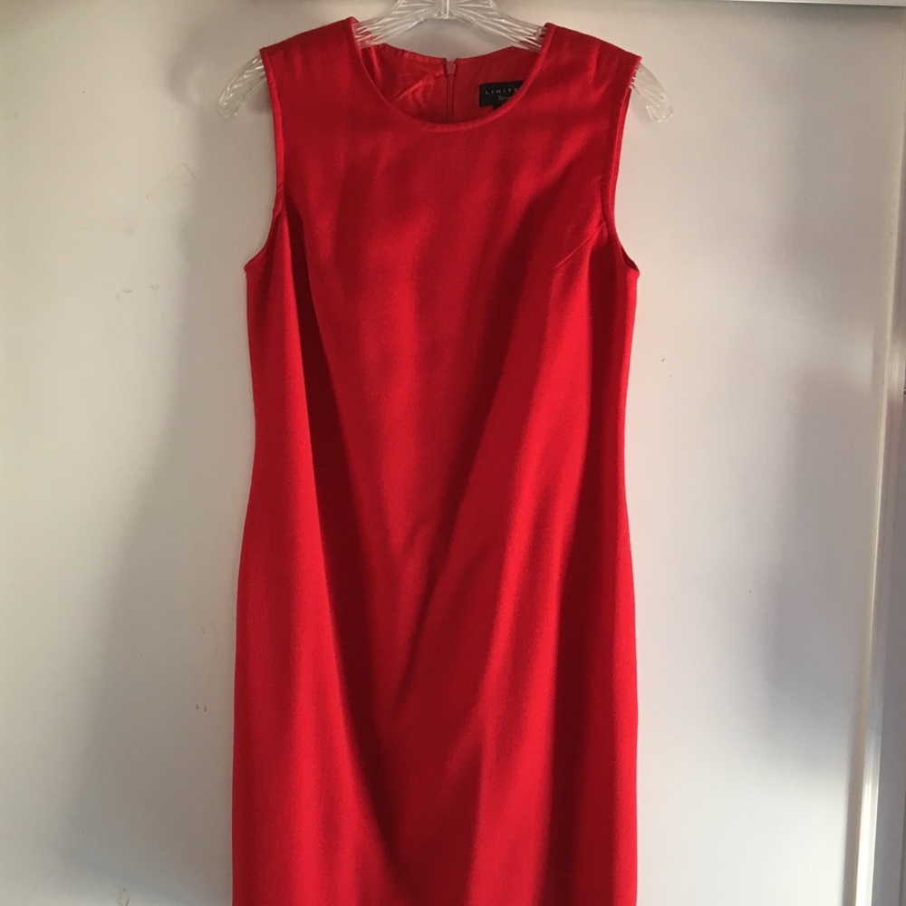 Limited Red Sheath Dress